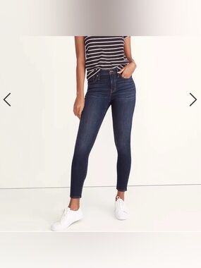 Madewell Jeans Denim 9" Mid-Rise Skinny Jeans Blayton Wash New With Tags NWT